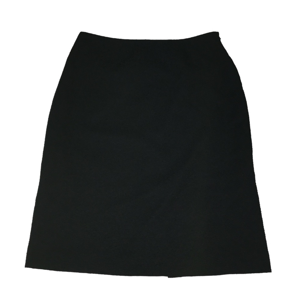 KASPER Black Textured Lined Pencil Business Career Skirt - Women’s 10
